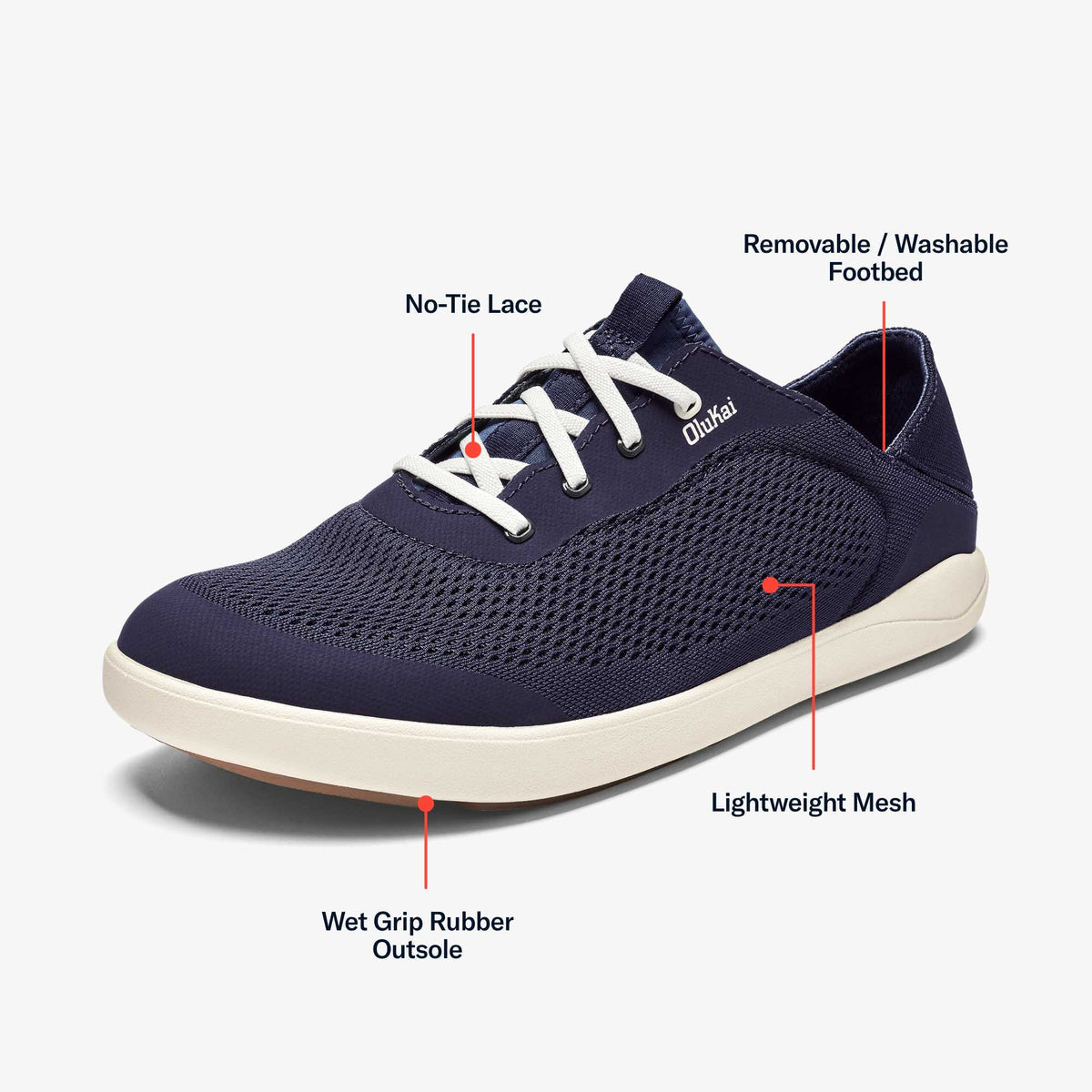 OluKai Moku Pae Men's Boat Shoes - Men