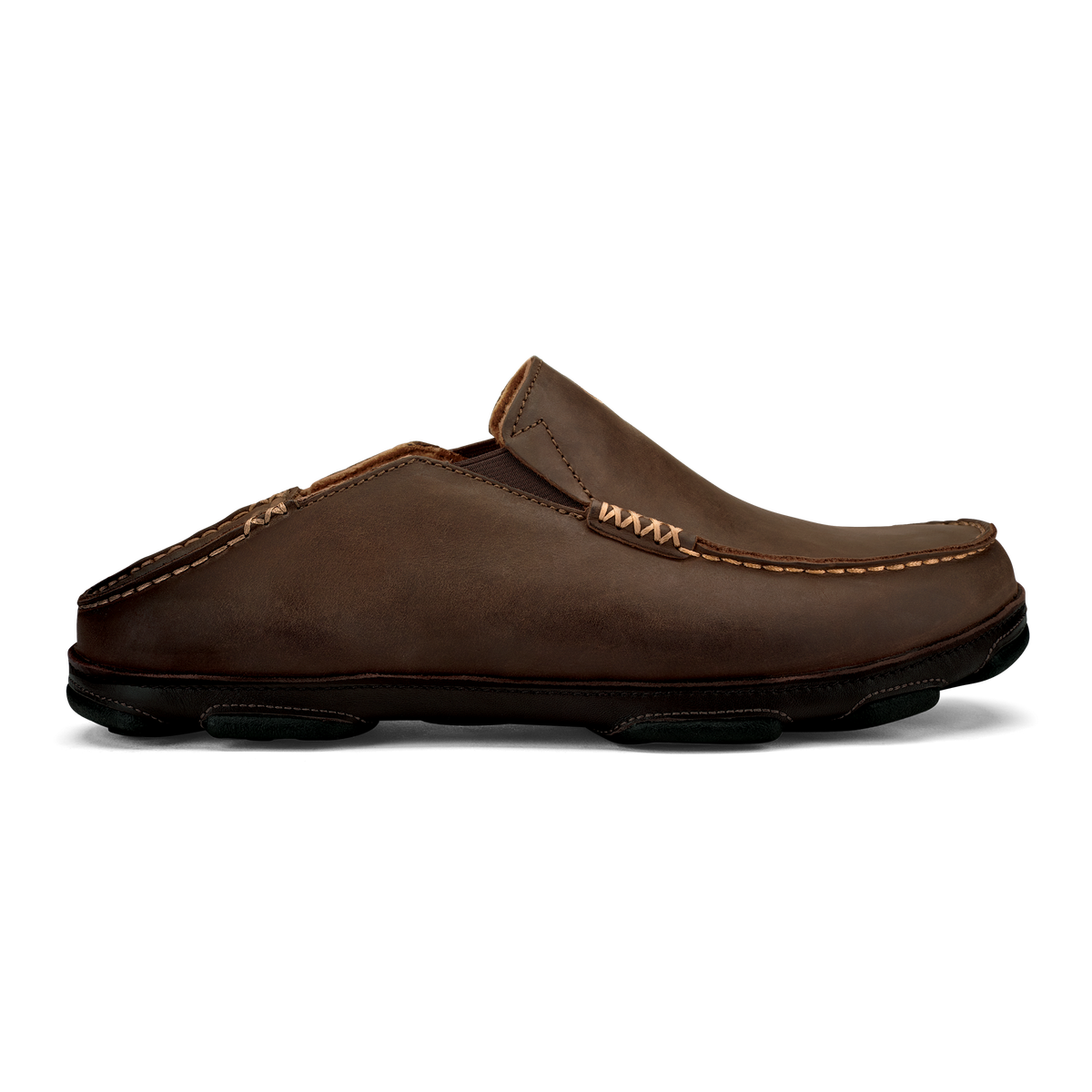 OluKai Moloā Men's Leather Slip On Shoes - Men