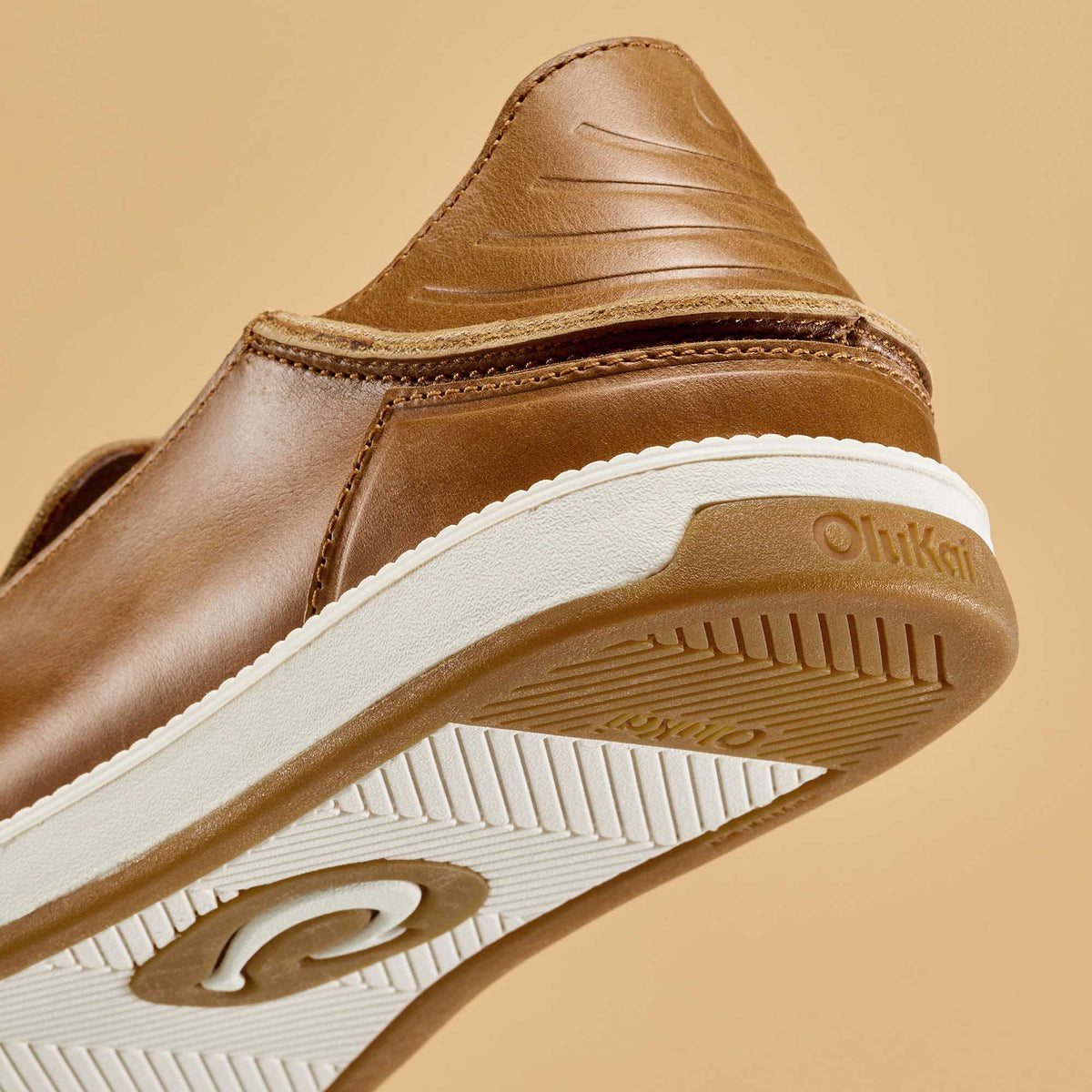 OluKai Kākaha Nia Men‘s Leather Slip-On Shoes - Men