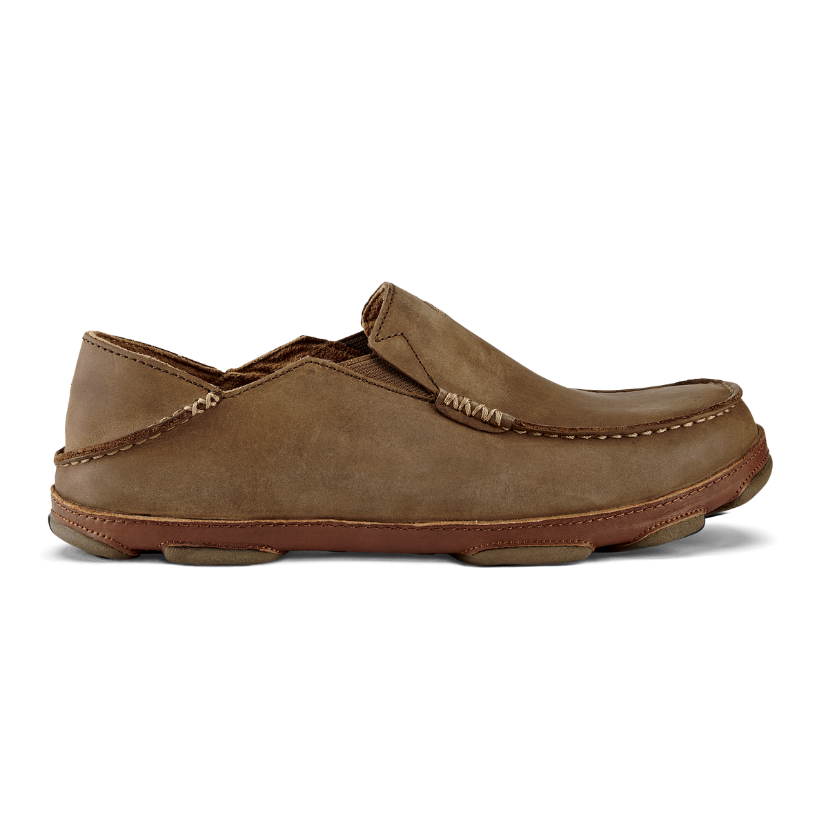 OluKai Moloā Men's Leather Slip On Shoes - Men