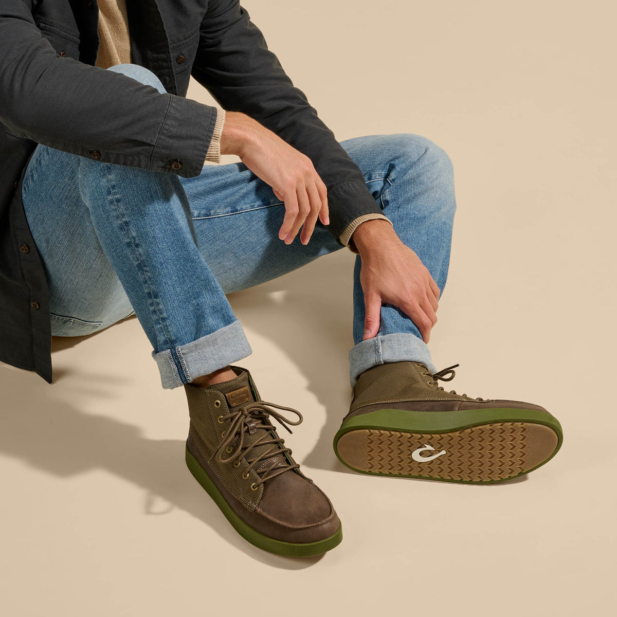 OluKai Mōlina Men’s Waterproof Leather Boots - Men
