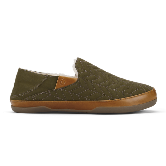 OluKai Hanohano Men’s Waxed Canvas Slippers - Men