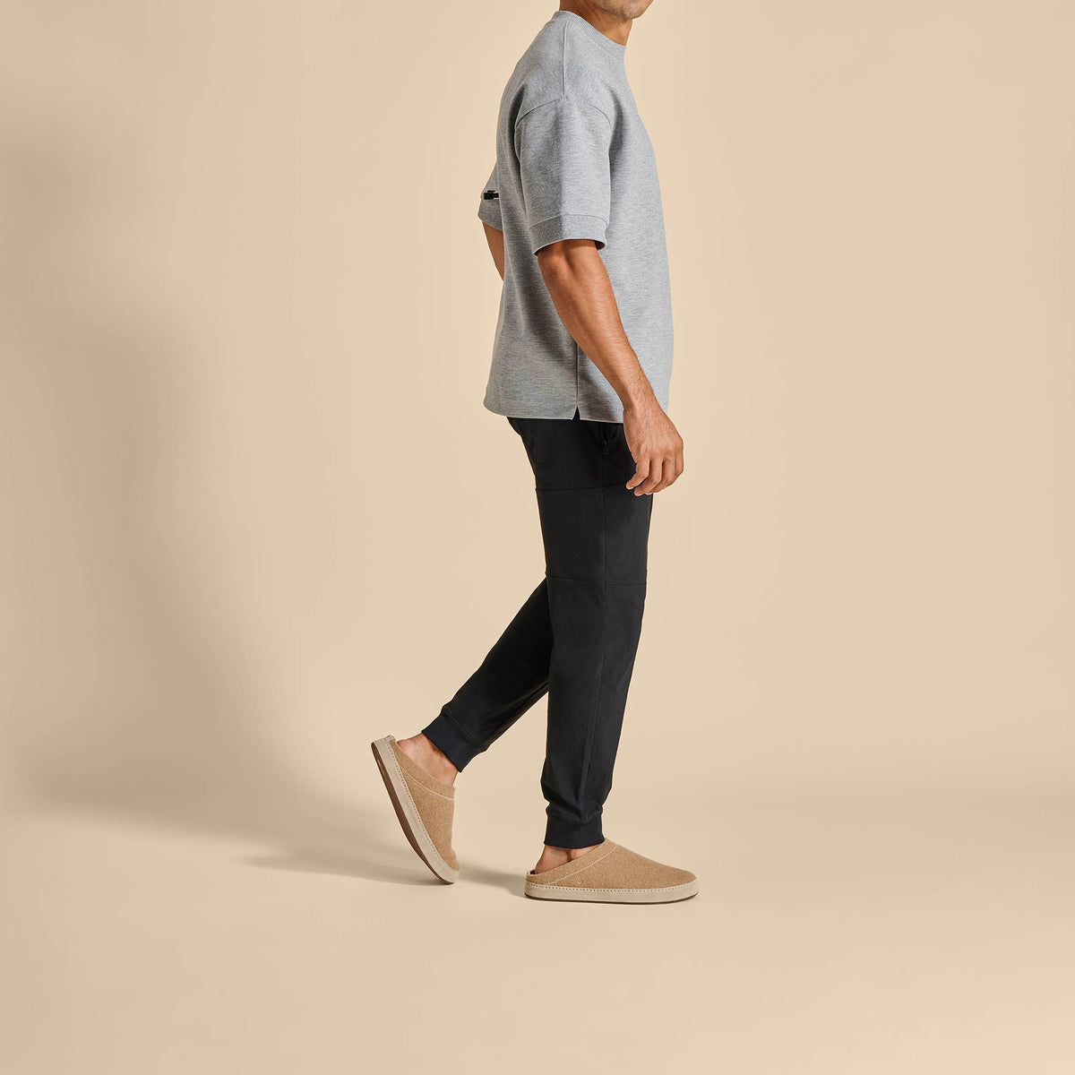 OluKai Hāmani Hulu Men’s Wool Mule Slippers - Men