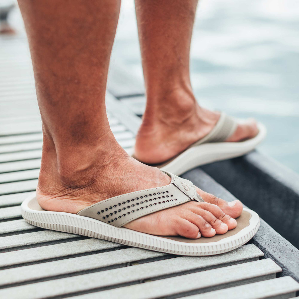 OluKai Ulele Men's Water-Ready Beach Sandals - Men