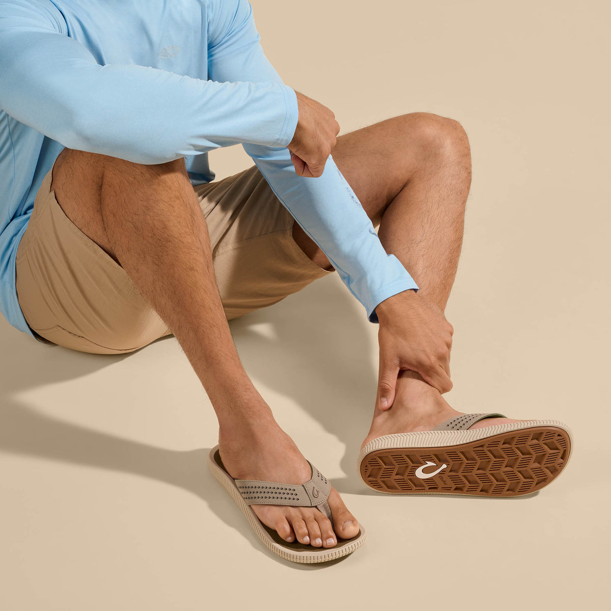 OluKai Ulele Men's Water-Ready Beach Sandals - Men