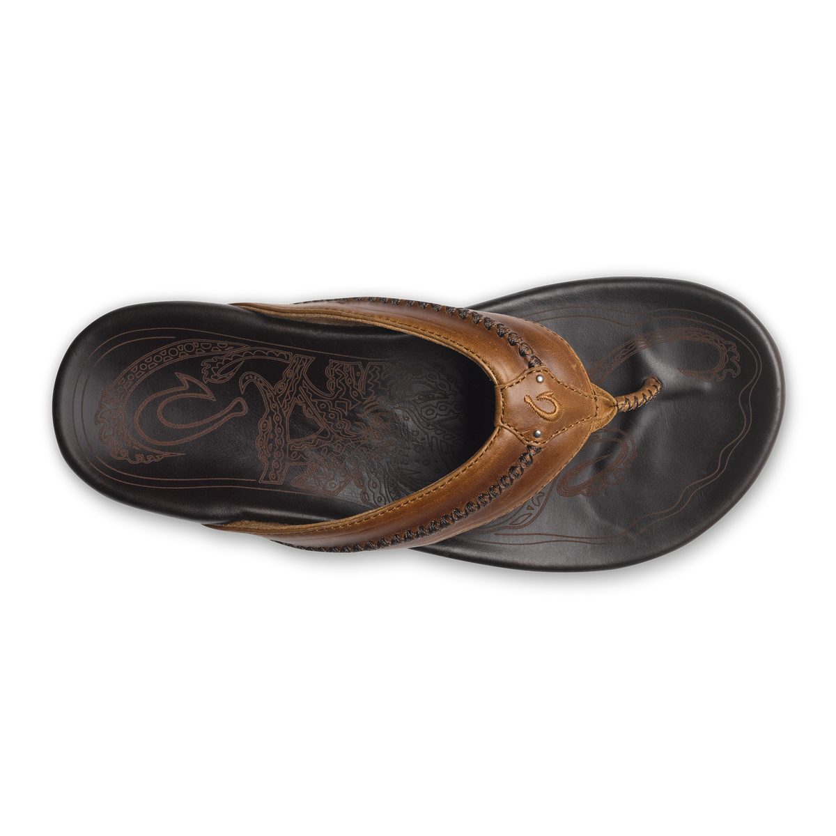 OluKai Mea Ola Men's Leather Sandals - Men