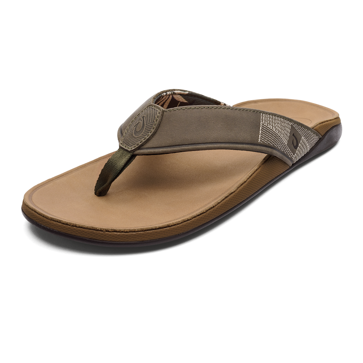 OluKai Tuahine Men's Waterproof Leather Beach Sandals - Men