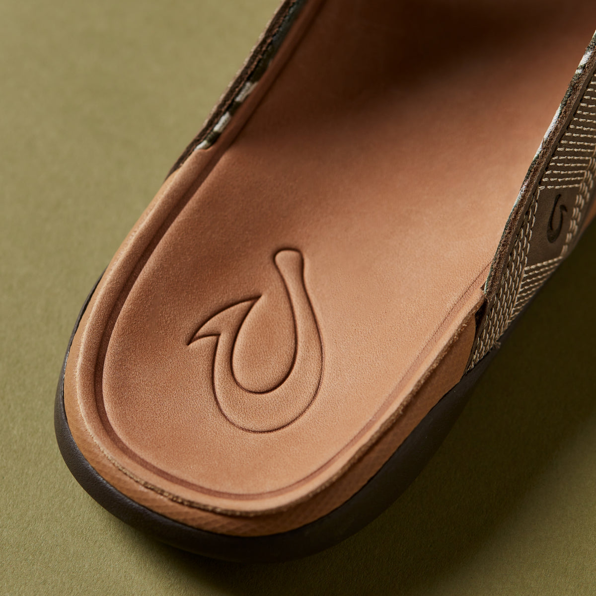 OluKai Tuahine Men's Waterproof Leather Beach Sandals - Men