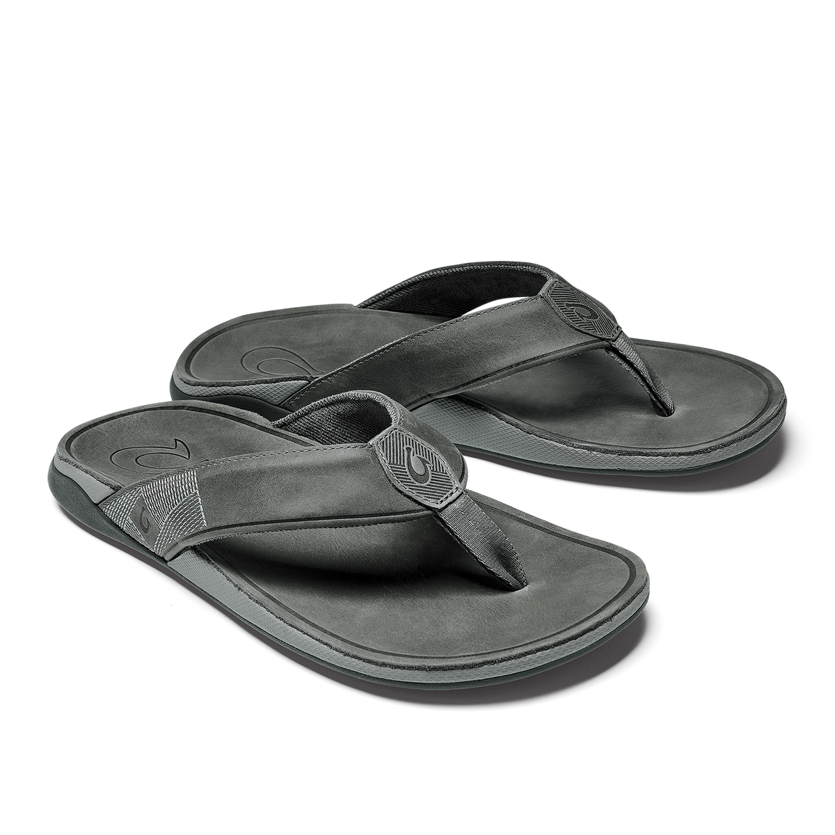OluKai Tuahine Men's Waterproof Leather Beach Sandals - Men