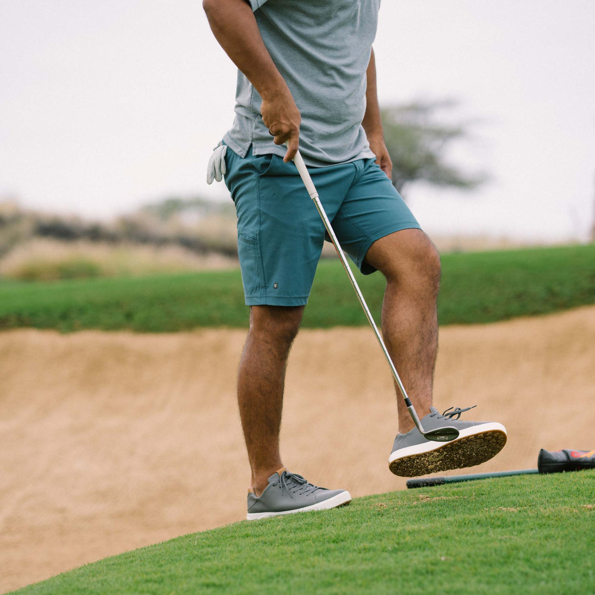 OluKai Wai‘alae Men’s Waterproof Leather Golf Shoes - Men