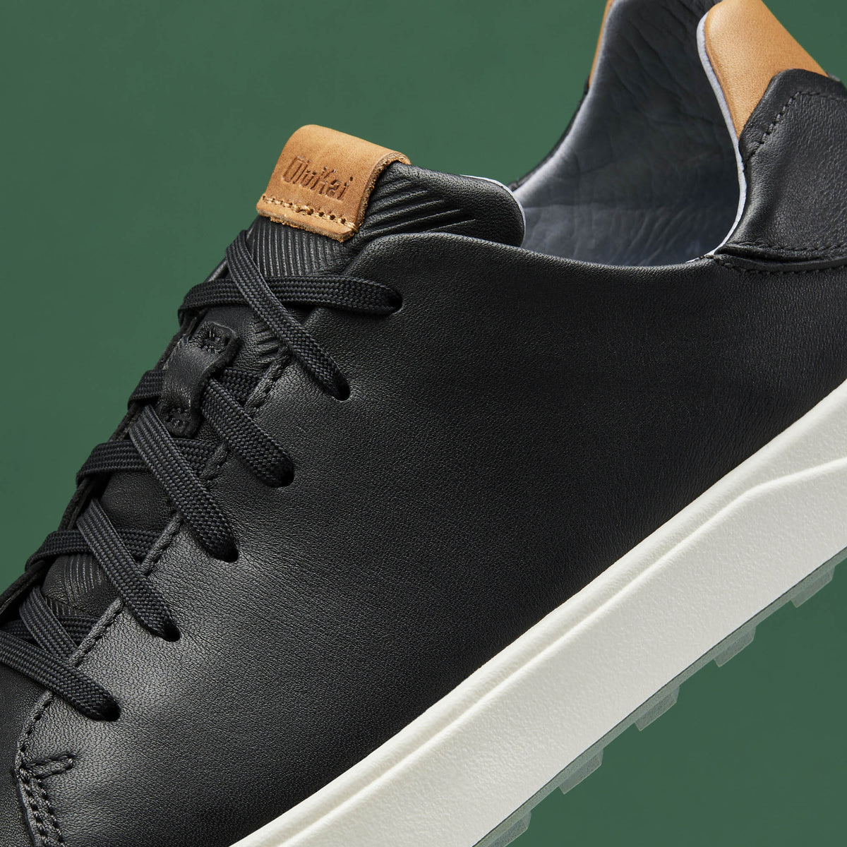 OluKai Wai‘alae Men’s Waterproof Leather Golf Shoes - Men