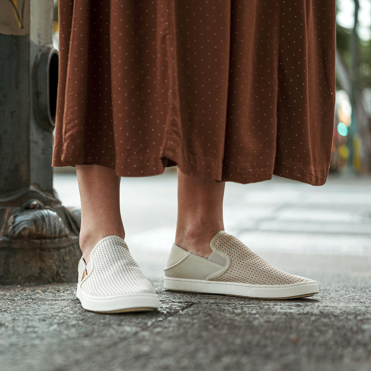 OluKai Pehuea Women's Breathable Slip-On Sneakers - Women