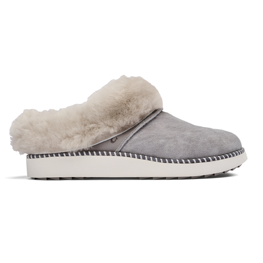 OluKai Ku‘i Women’s Fuzzy Slip-On Slippers - Women