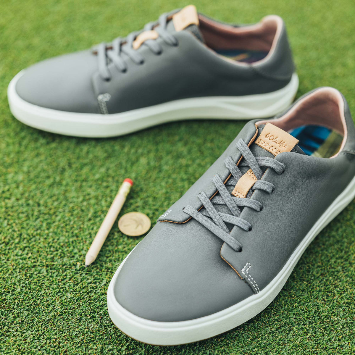 OluKai Wailea Women’s Waterproof Leather Golf Shoes - Women